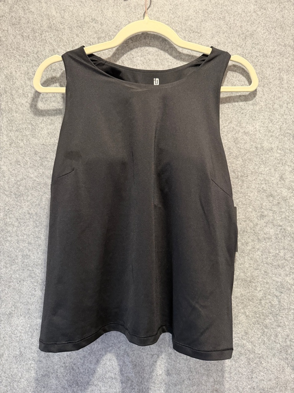 Ideology Black Sleeveless Tank Top Size XL NWT